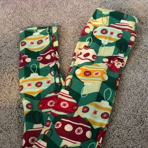 Girl’s christmas leggings